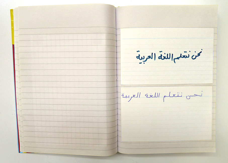 We are learning Arabic