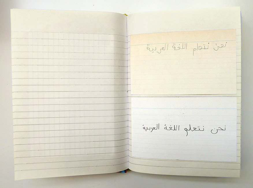 We are learning Arabic